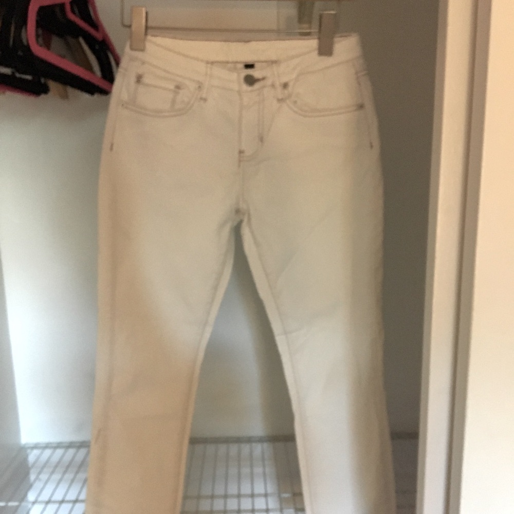 A & M White Jeans